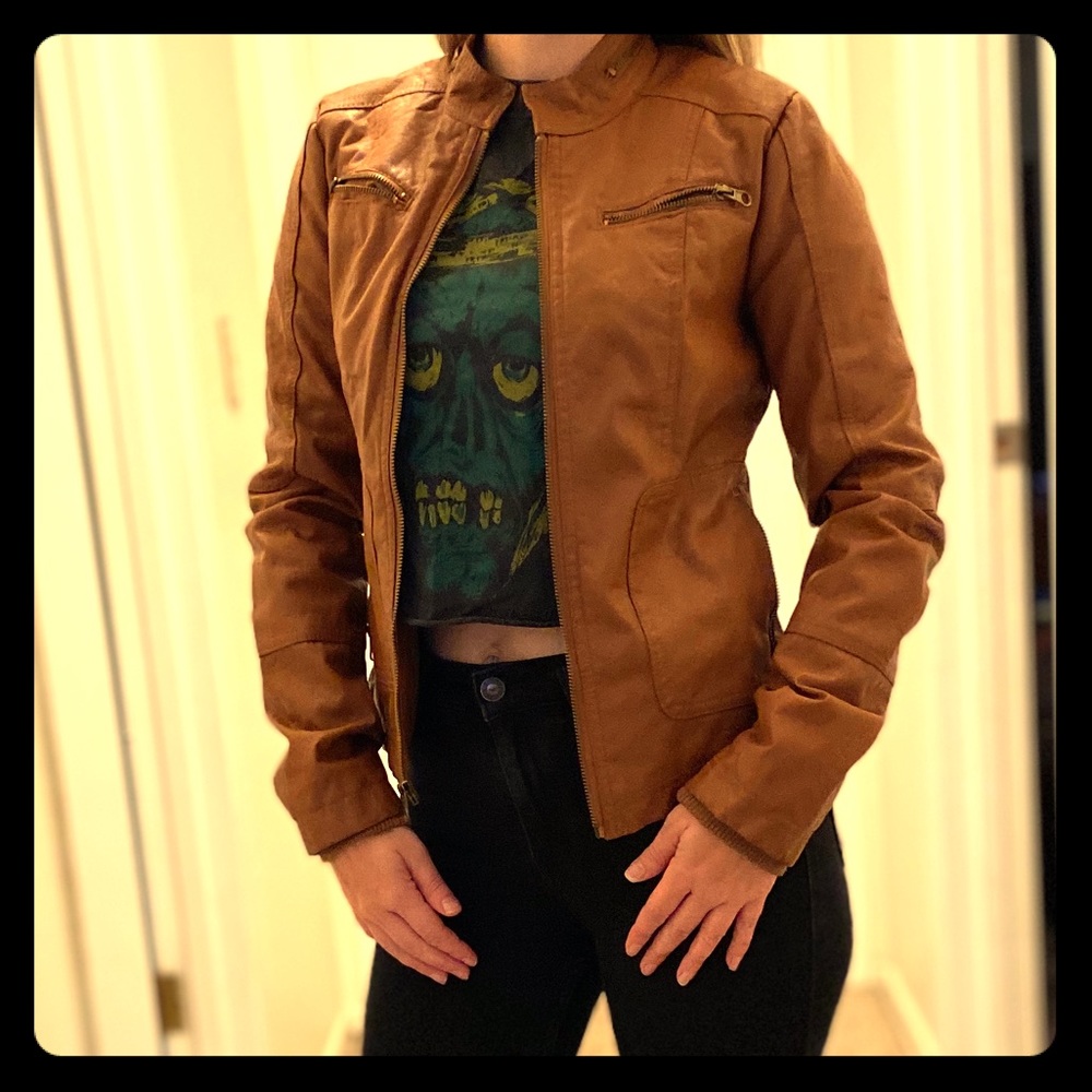 Brown Leather Jacket
